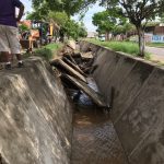 Obras públicas atiende afectación en canal del Alarcón, causado por lluvias