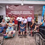 Gobierno Municipal y Sistema DIF Mazatlán entregan aparatos funcionales a personas con discapacidad