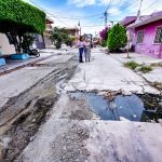 Se terminarán las fugas de aguas residuales en la colonia Esperanza con la reposición del drenaje en la calle 5 de febrero