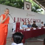 Arranca Estrella Palacios construcción de aula de medios en Primaria Amigos de México, de Jardines del Valle