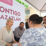 “Contigo Mazatlán” llega a la colonia Lázaro Cárdenas con atención directa a la ciudadanía