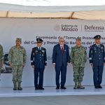 Gobernador Rocha Moya agradeció el compromiso de la Fuerza Aérea de continuar apoyando la estrategia de seguridad en Sinaloa