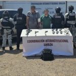 Tras repeler agresión, el Grupo Interinstitucional detiene en Elota a 2 civiles con armas de fuego y municiones